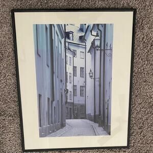 Ola Ericson Signed Photo Print Scandinavian Art Alley in Gama Stan Stockholm